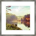 North Carolina Sunset Framed Print