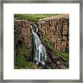 North Clear Creek Falls, Creede, Colorado 3 Framed Print