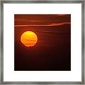 Northern Italian Sunset Framed Print