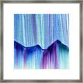 Northern Mountain Lights Framed Print