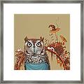 Northern Screech Owl Framed Print