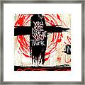 Not What You Think Framed Print