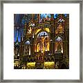 Notre Dame Basilica In Montreal Framed Print
