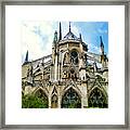 Notre Dame East Side Framed Print