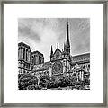Notre Dame From The Seine Framed Print