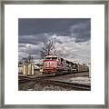 Ns 911 Heritage Unit At Oakland City In Framed Print
