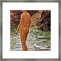 Nude Boy Framed Print