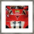 Number 11 By Niki Lauda #print Framed Print