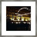 Nuremberg Christmas Market Framed Print