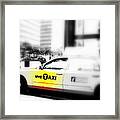 Nyc Cab Framed Print
