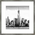 Nyc Skyline Framed Print