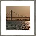 Oakland Bay Bridge Framed Print