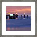 Ocean Beach Pier Framed Print