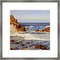 Ocean Rock Framed Print