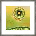Ocean Sunflower Ro9171 Framed Print