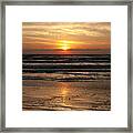 Ocean Sunrise Framed Print