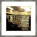 Ocean Thinker Framed Print