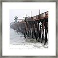 Oceanside Pier Framed Print