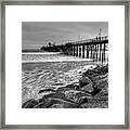 Oceanside Pier Framed Print