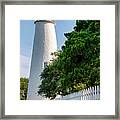 Ocracoke Lighthouse 7812 Framed Print
