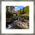 October In Vermont Framed Print