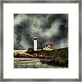 October Night, Portland Head Framed Print