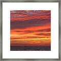 October's Sunrise On Sanibel Island Framed Print