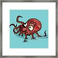 Octopus - Color Framed Print