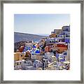 Oia - Santorini Framed Print