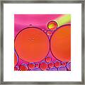 Oil And Water Q Framed Print