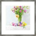 Old And New Ranunculus Framed Print