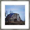 Old Barn At Hilltop Arkansas Framed Print