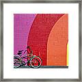 Old Bike Framed Print