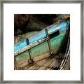 Old Boat 1 Stonington Maine Framed Print