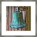 Old Church Bell Framed Print