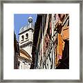 Old City Of Briancon # I - French Alps Framed Print