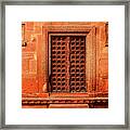 Doors Of India - Old Fort Door Framed Print