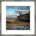 Old Fishing Boat, Dungeness Framed Print