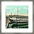 Old Ironsides-circa.1900 Framed Print