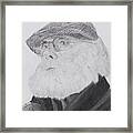 Old Man With Beard Framed Print