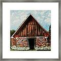 Old Root House Framed Print