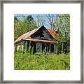 Old Rustic Tennessee House Framed Print