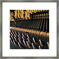 Old Saloon Vertical Piano Framed Print