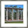 Old Student Union Arches Framed Print