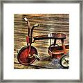 Old Tricycle Framed Print