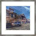 Old Western Town Framed Print