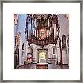 Gdansk Oliwa Cathedral Framed Print