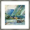 Olowalu Valley Framed Print