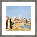On The Banks Of The Nile Framed Print