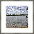 On The Banks Of The Potomac River Framed Print